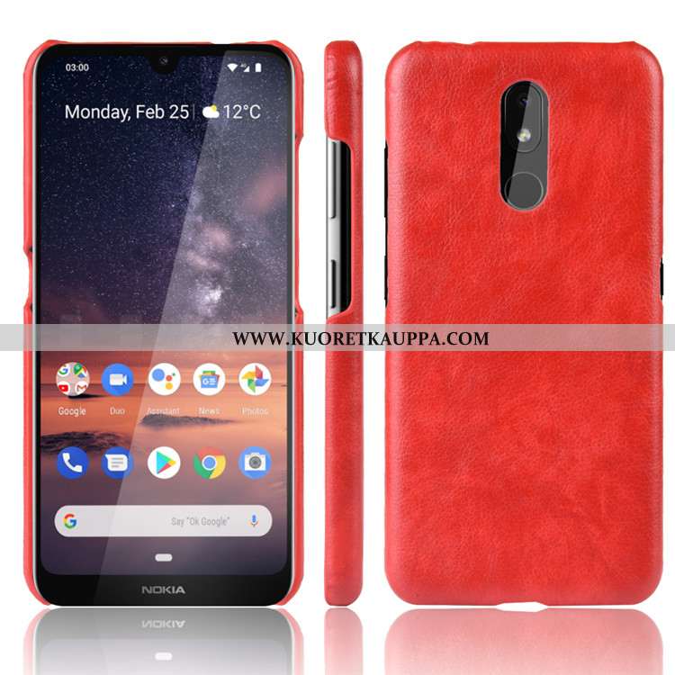 Kuori Nokia 3.2, Kuoret Nokia 3.2, Kotelo Nokia 3.2 Suuntaus Suojaus Kova Litsi Mustat