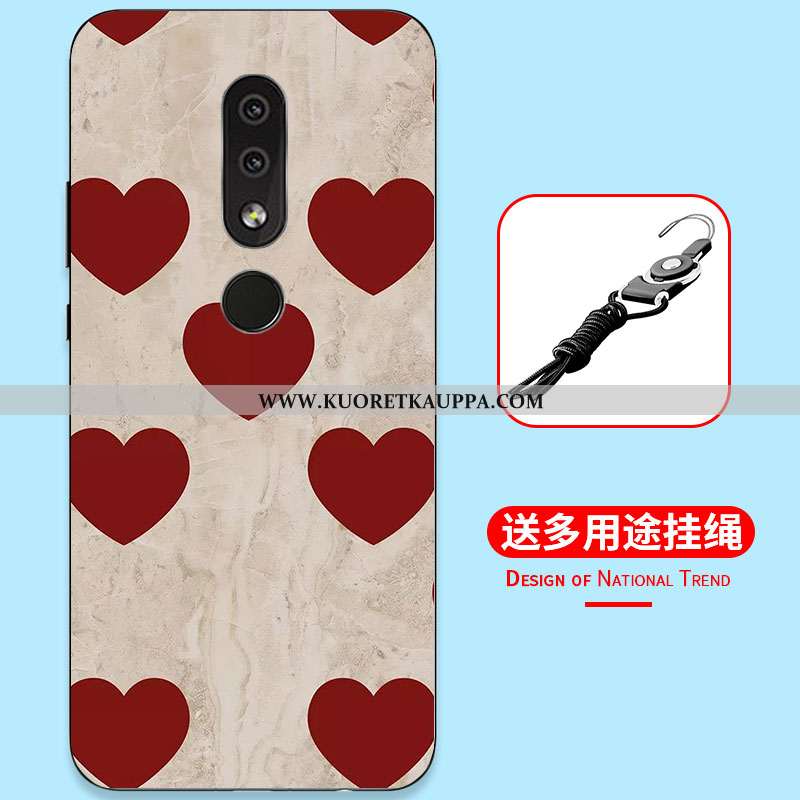 Kuori Nokia 4.2, Kuoret Nokia 4.2, Kotelo Nokia 4.2 Suojaus Luova Yksinkertainen Murtumaton All Incl