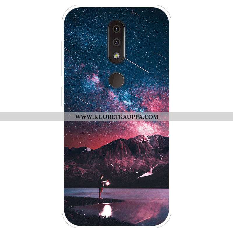 Kuori Nokia 4.2, Kuoret Nokia 4.2, Kotelo Nokia 4.2 Suojaus Persoonallisuus Puhelimen Suuntaus Tumma