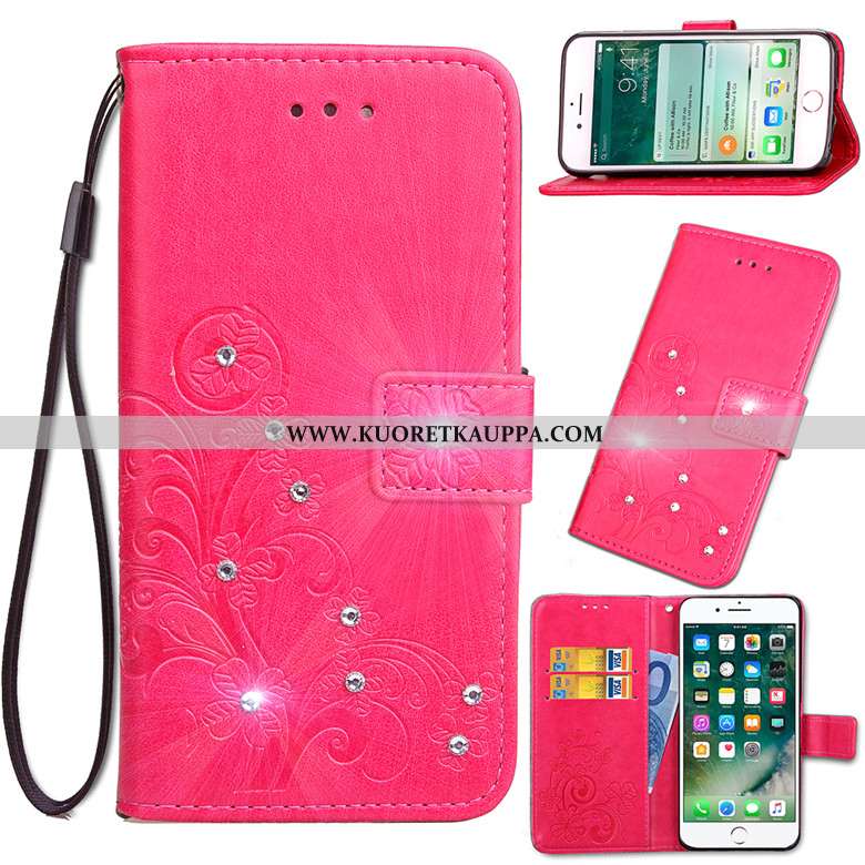 Kuori Nokia 4.2, Kuoret Nokia 4.2, Kotelo Nokia 4.2 Tila Nahkakuori Sininen Simpukka