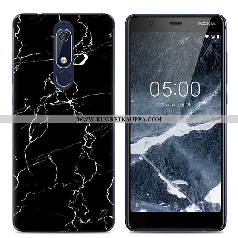 Kuori Nokia 5.1, Kuoret Nokia 5.1, Kotelo Nokia 5.1 Sarjakuva Suuntaus Jauhe Puhelimen Pinkki