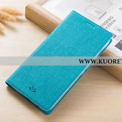 Kuori Nokia 5.1, Kuoret Nokia 5.1, Kotelo Nokia 5.1 Suojaus Nahkakuori Sininen Kortti Puhelimen