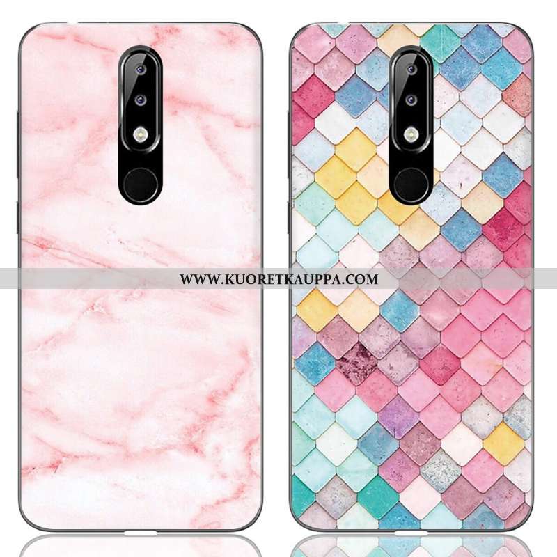 Kuori Nokia 5.1 Plus, Kuoret Nokia 5.1 Plus, Kotelo Nokia 5.1 Plus Luova Sarjakuva Pehmeä Neste Suoj
