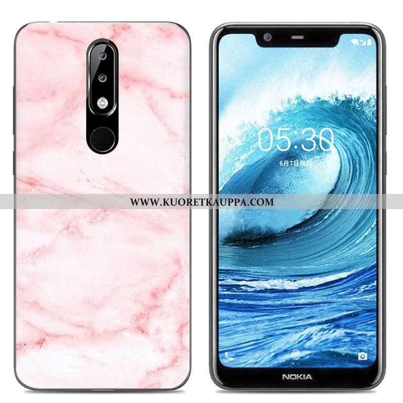 Kuori Nokia 5.1 Plus, Kuoret Nokia 5.1 Plus, Kotelo Nokia 5.1 Plus Luova Sarjakuva Pehmeä Neste Suoj