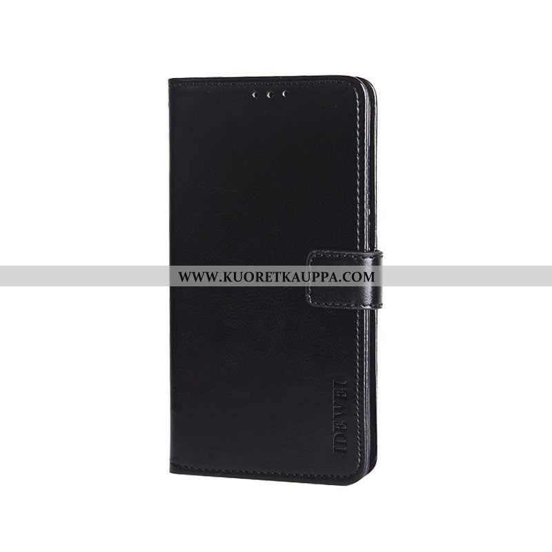 Kuori Nokia 5.1 Plus, Kuoret Nokia 5.1 Plus, Kotelo Nokia 5.1 Plus Nahkakuori Luova Suojaus Punainen