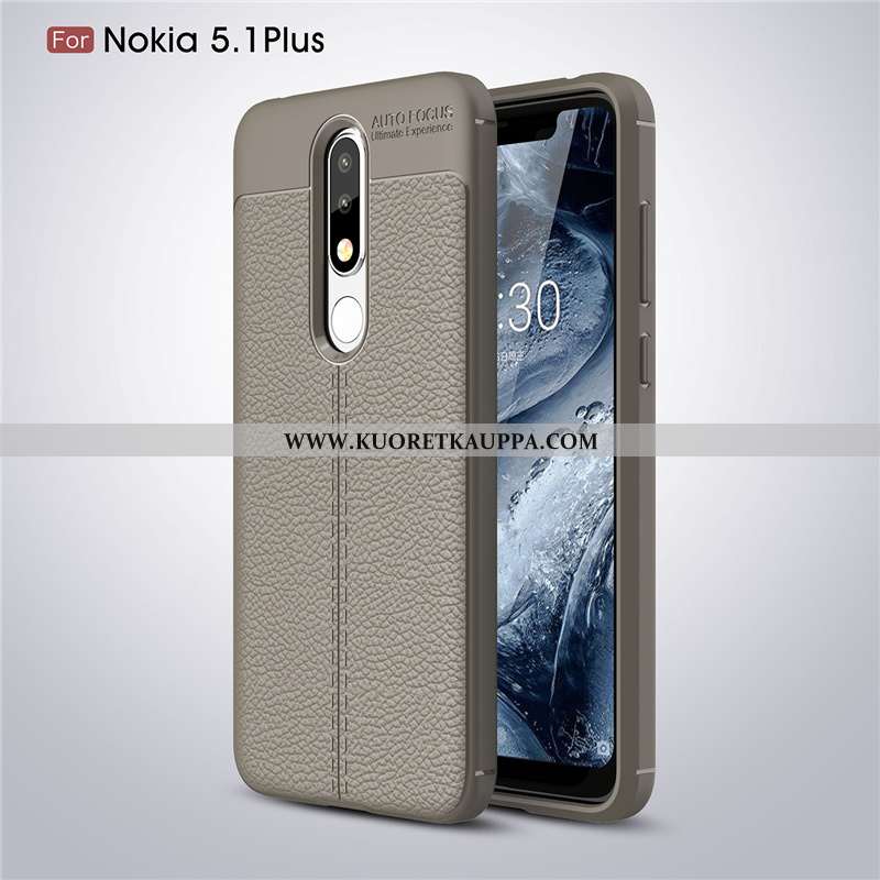 Kuori Nokia 5.1 Plus, Kuoret Nokia 5.1 Plus, Kotelo Nokia 5.1 Plus Pehmeä Neste Suojaus Litsi Murtum