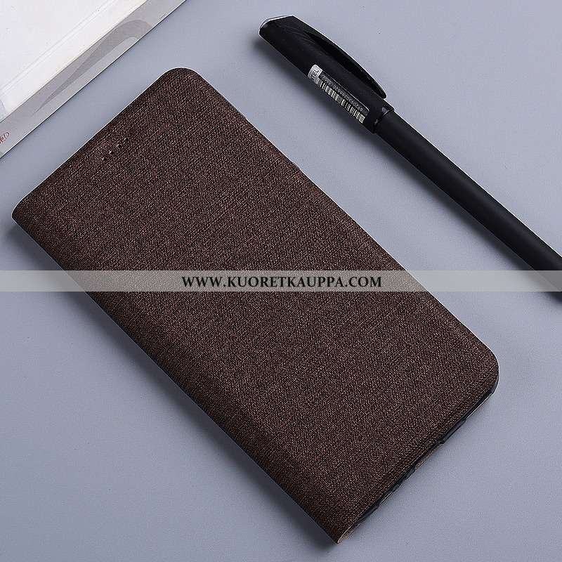 Kuori Nokia 5.1 Plus, Kuoret Nokia 5.1 Plus, Kotelo Nokia 5.1 Plus Pellava Kukkakuvio Suojaus Puheli