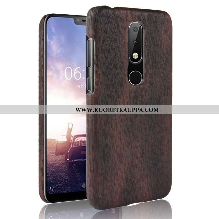 Kuori Nokia 5.1 Plus, Kuoret Nokia 5.1 Plus, Kotelo Nokia 5.1 Plus Suojaus Kukkakuvio Puu Kova Ruske