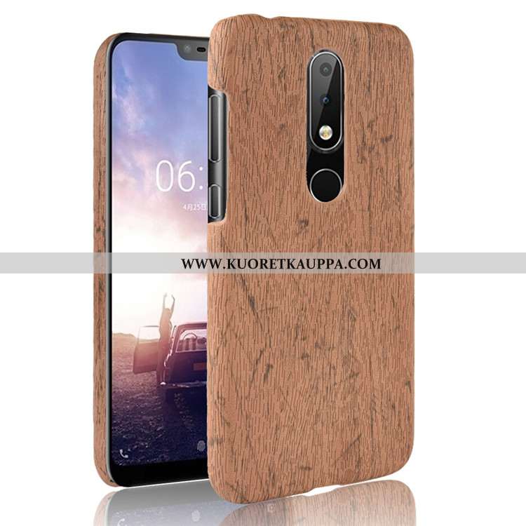 Kuori Nokia 5.1 Plus, Kuoret Nokia 5.1 Plus, Kotelo Nokia 5.1 Plus Suojaus Kukkakuvio Puu Kova Ruske