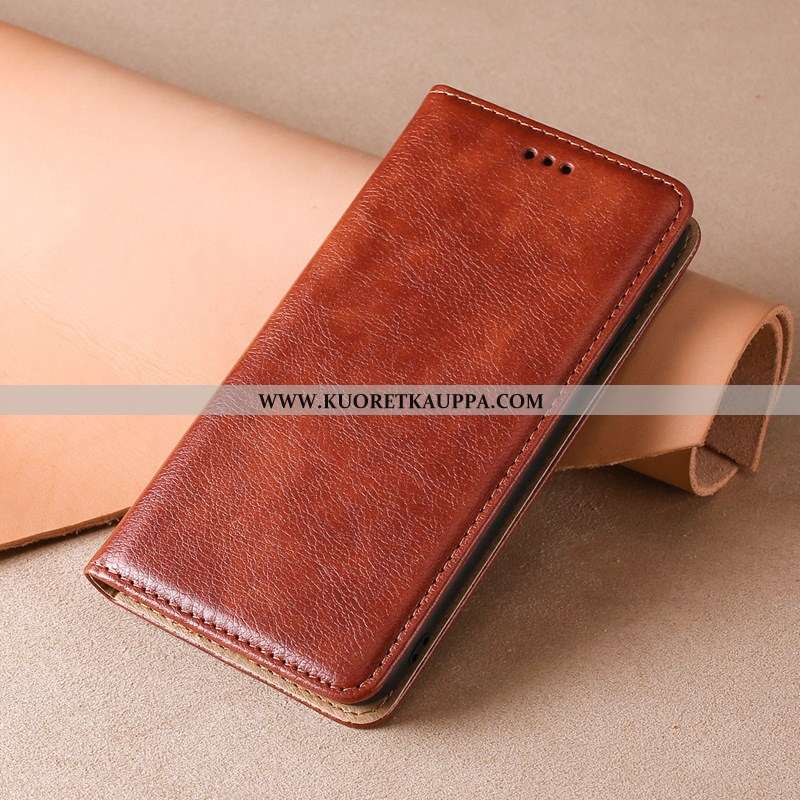 Kuori Nokia 5.3, Kuoret Nokia 5.3, Kotelo Nokia 5.3 Nahkakuori Magneettinen Jauhe Puhelimen Pinkki