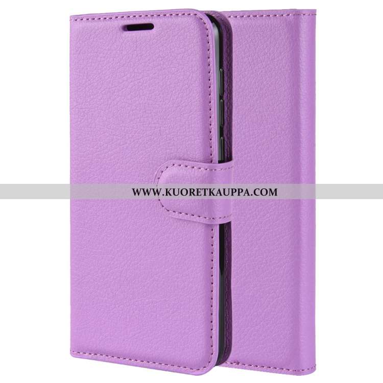 Kuori Nokia 5.3, Kuoret Nokia 5.3, Kotelo Nokia 5.3 Nahkakuori Pesty Suede Murtumaton Simpukka Vihre