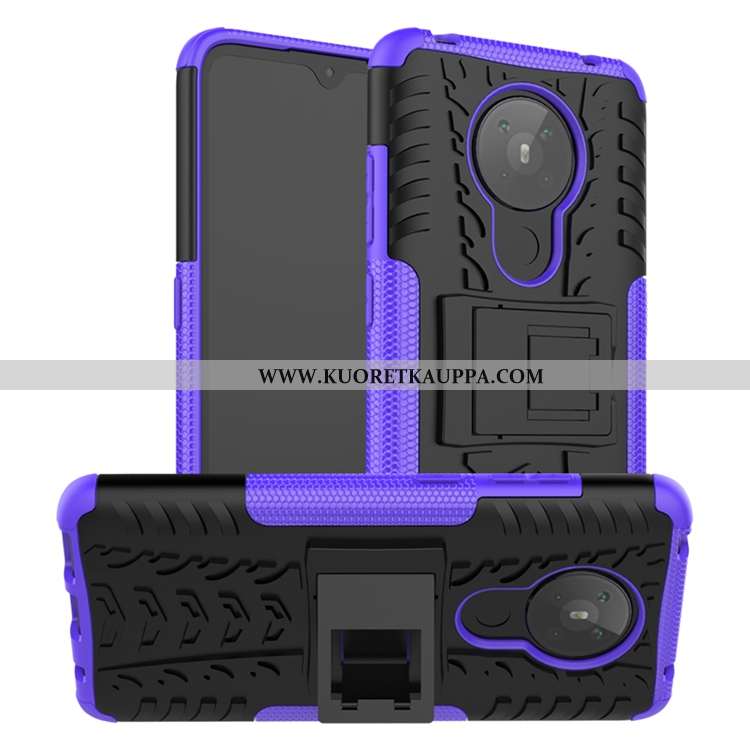 Kuori Nokia 5.3, Kuoret Nokia 5.3, Kotelo Nokia 5.3 Pesty Suede Persoonallisuus Silikoni Murtumaton 