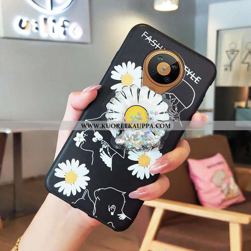 Kuori Nokia 5.3, Kuoret Nokia 5.3, Kotelo Nokia 5.3 Sarjakuva Suuntaus Päivänkakkara Vihreä