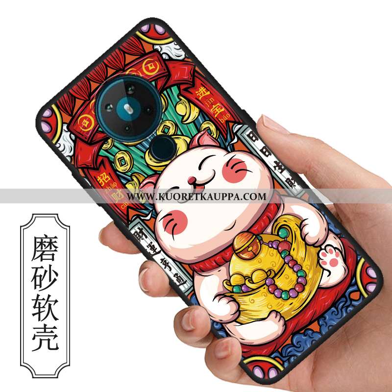 Kuori Nokia 5.3, Kuoret Nokia 5.3, Kotelo Nokia 5.3 Sarjakuva Vuosikerta Malli Silikoni Väri