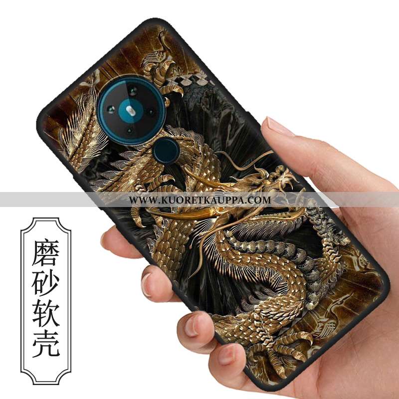 Kuori Nokia 5.3, Kuoret Nokia 5.3, Kotelo Nokia 5.3 Sarjakuva Vuosikerta Malli Silikoni Väri