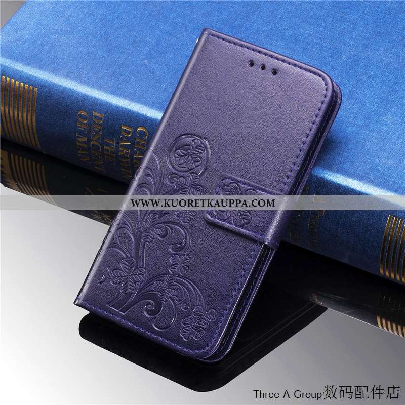 Kuori Nokia 5.3, Kuoret Nokia 5.3, Kotelo Nokia 5.3 Silikoni Nahkakuori Violetti Puhelimen