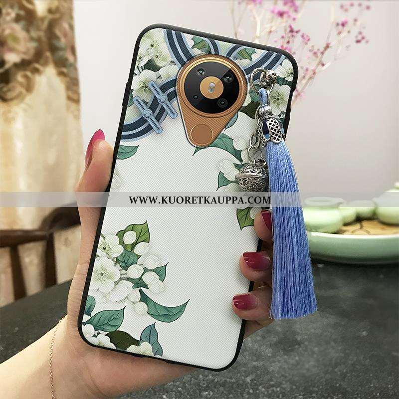 Kuori Nokia 5.3, Kuoret Nokia 5.3, Kotelo Nokia 5.3 Silikoni Suojaus Tuuli Vuosikerta Palatsi Vihreä