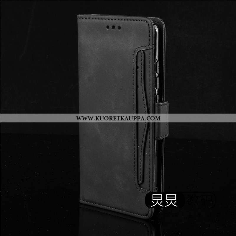 Kuori Nokia 5.3, Kuoret Nokia 5.3, Kotelo Nokia 5.3 Suojaus Nahkakuori Simpukka Puhelimen Tummansini