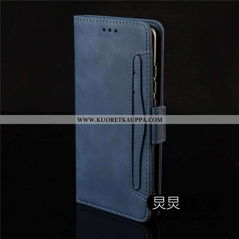 Kuori Nokia 5.3, Kuoret Nokia 5.3, Kotelo Nokia 5.3 Suojaus Nahkakuori Simpukka Puhelimen Tummansini