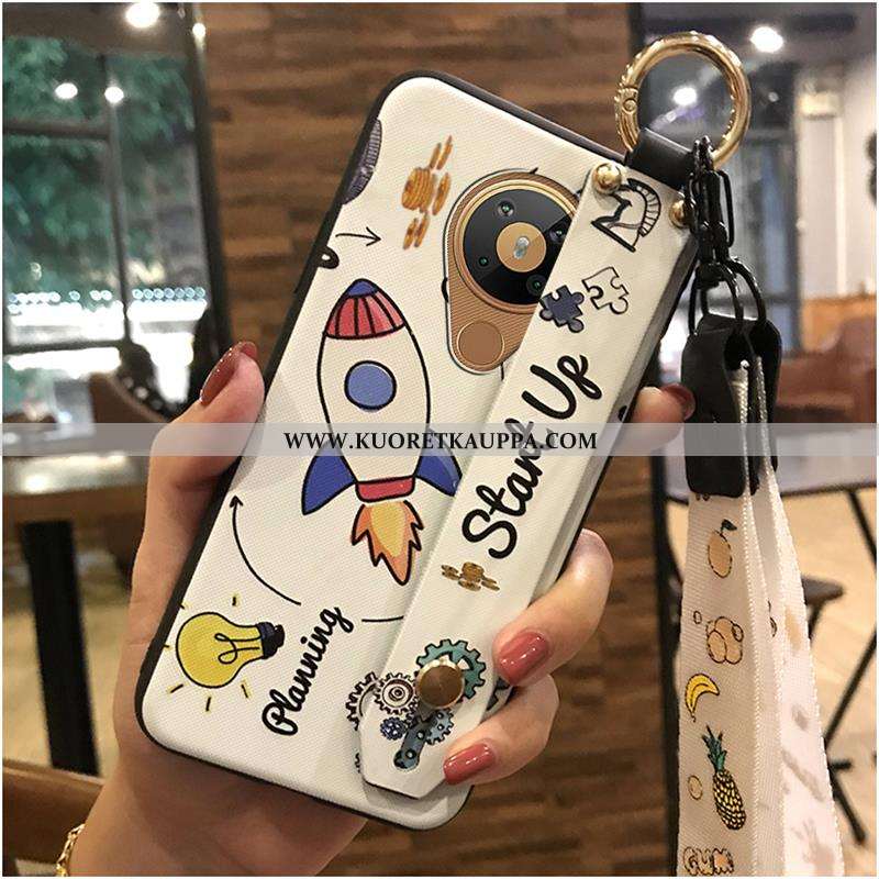 Kuori Nokia 5.3, Kuoret Nokia 5.3, Kotelo Nokia 5.3 Suuntaus Pehmeä Neste Tuki Pieni Keltaiset