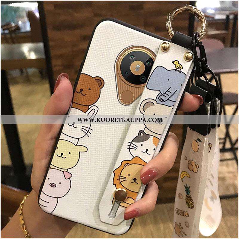 Kuori Nokia 5.3, Kuoret Nokia 5.3, Kotelo Nokia 5.3 Suuntaus Pehmeä Neste Tuki Pieni Keltaiset