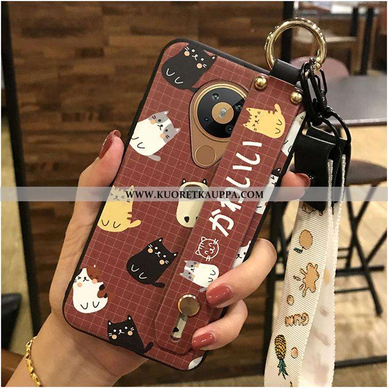 Kuori Nokia 5.3, Kuoret Nokia 5.3, Kotelo Nokia 5.3 Suuntaus Pehmeä Neste Tuki Pieni Keltaiset