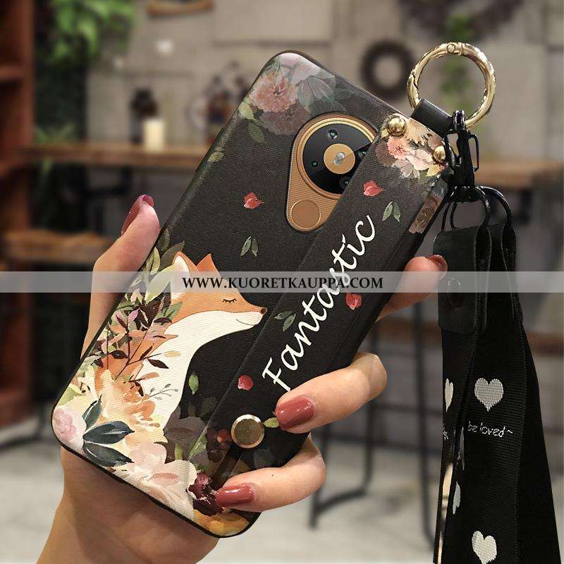 Kuori Nokia 5.3, Kuoret Nokia 5.3, Kotelo Nokia 5.3 Suuntaus Silikoni Jauhe Hyvä Myynti Tuuli Pinkki