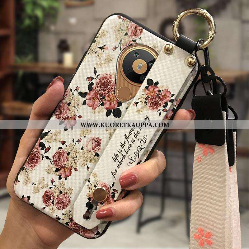 Kuori Nokia 5.3, Kuoret Nokia 5.3, Kotelo Nokia 5.3 Suuntaus Silikoni Jauhe Hyvä Myynti Tuuli Pinkki