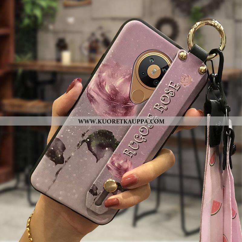 Kuori Nokia 5.3, Kuoret Nokia 5.3, Kotelo Nokia 5.3 Suuntaus Silikoni Jauhe Hyvä Myynti Tuuli Pinkki