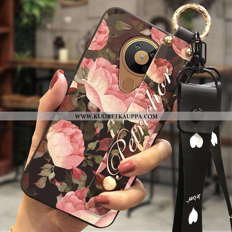 Kuori Nokia 5.3, Kuoret Nokia 5.3, Kotelo Nokia 5.3 Suuntaus Silikoni Jauhe Hyvä Myynti Tuuli Pinkki