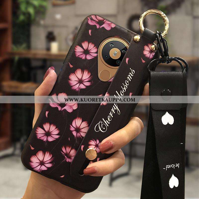 Kuori Nokia 5.3, Kuoret Nokia 5.3, Kotelo Nokia 5.3 Suuntaus Silikoni Jauhe Hyvä Myynti Tuuli Pinkki