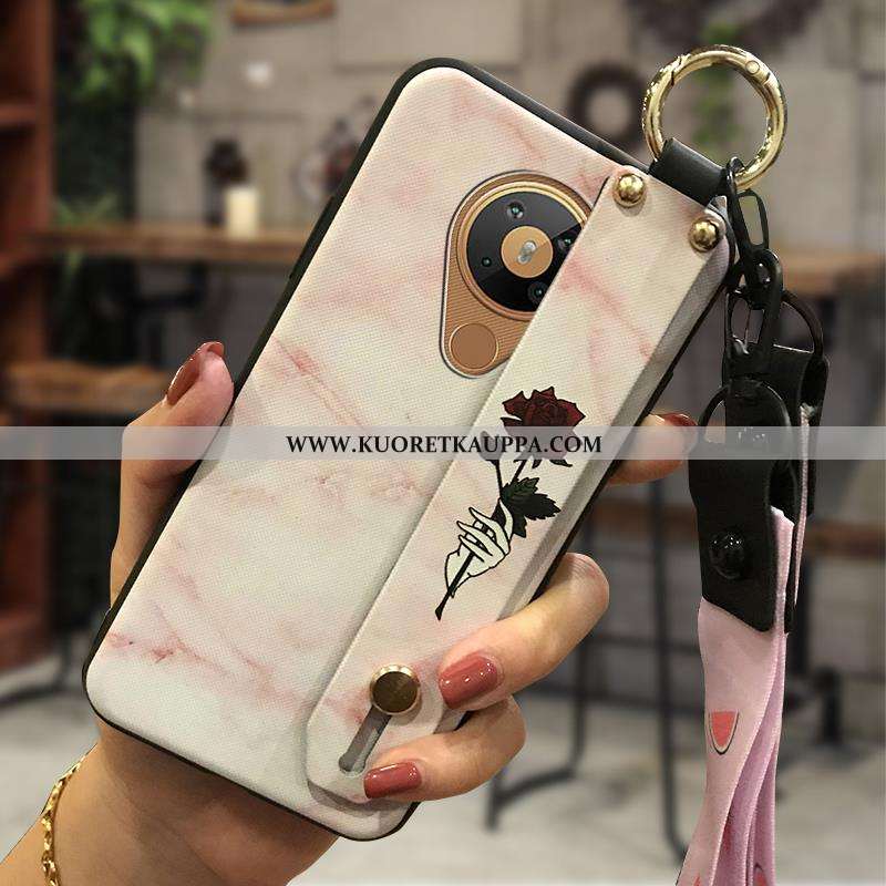 Kuori Nokia 5.3, Kuoret Nokia 5.3, Kotelo Nokia 5.3 Suuntaus Silikoni Jauhe Hyvä Myynti Tuuli Pinkki