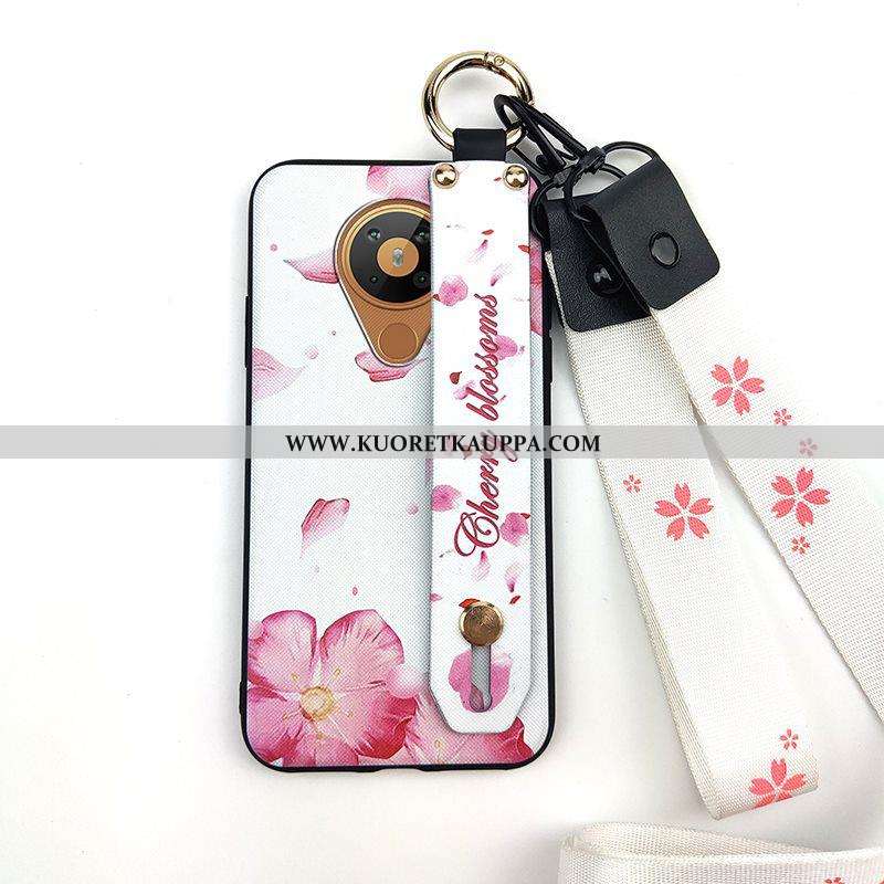 Kuori Nokia 5.3, Kuoret Nokia 5.3, Kotelo Nokia 5.3 Suuntaus Silikoni Jauhe Hyvä Myynti Tuuli Pinkki