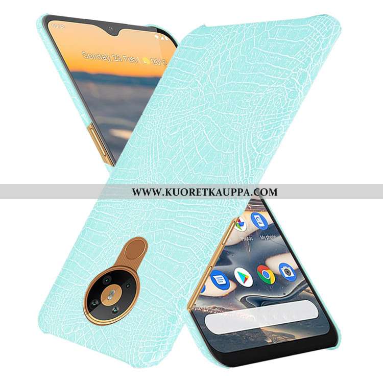 Kuori Nokia 5.3, Kuoret Nokia 5.3, Kotelo Nokia 5.3 Suuntaus Suojaus Vuosikerta Krokotiili Musta Mus