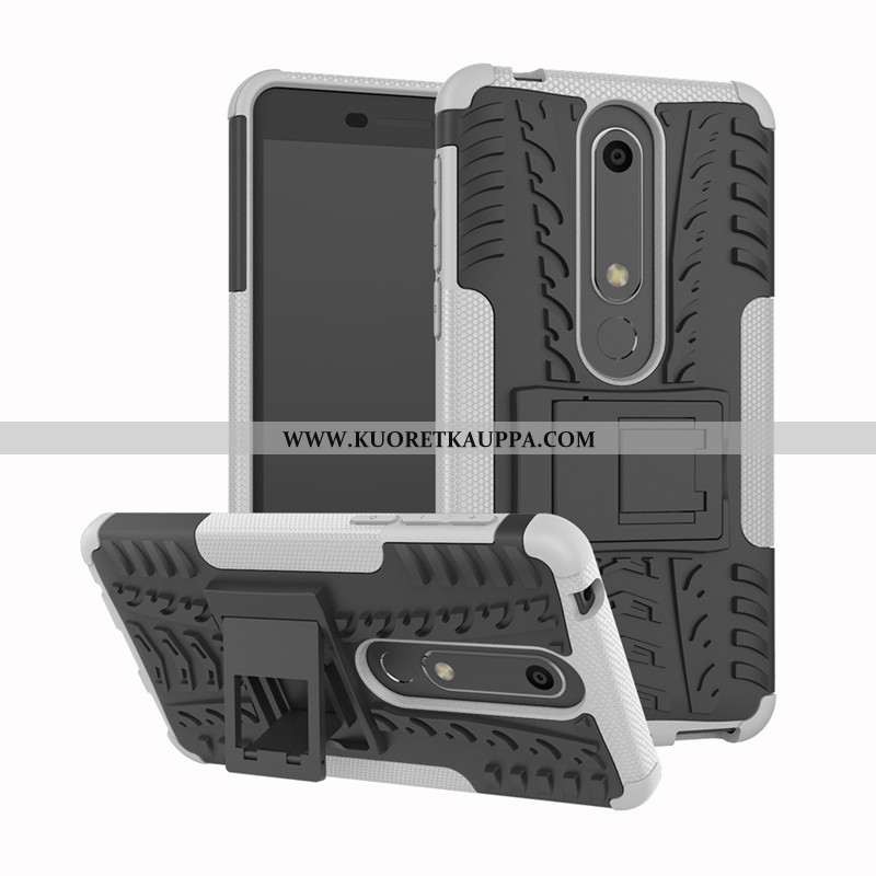 Kuori Nokia 6.1, Kuoret Nokia 6.1, Kotelo Nokia 6.1 Silikoni Suojaus 2020 Tuki Pinkki