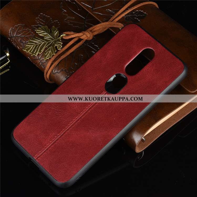 Kuori Nokia 6.1, Kuoret Nokia 6.1, Kotelo Nokia 6.1 Suojaus Nahka Puhelimen Keltainen Kova Keltaiset