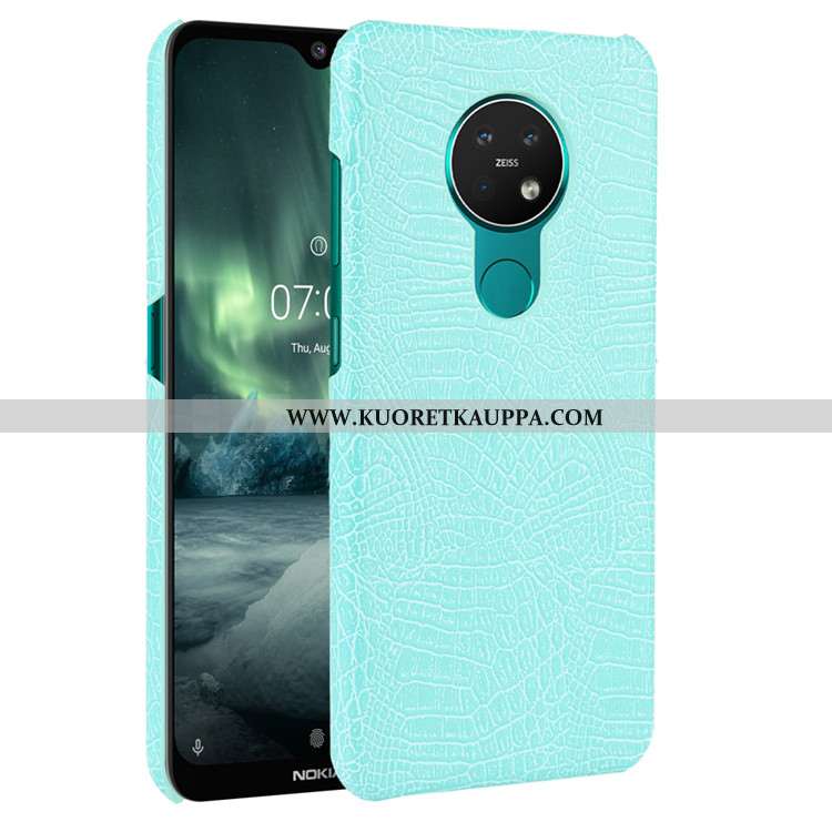 Kuori Nokia 6.2, Kuoret Nokia 6.2, Kotelo Nokia 6.2 Kukkakuvio Suojaus Kova Krokotiili Mustat