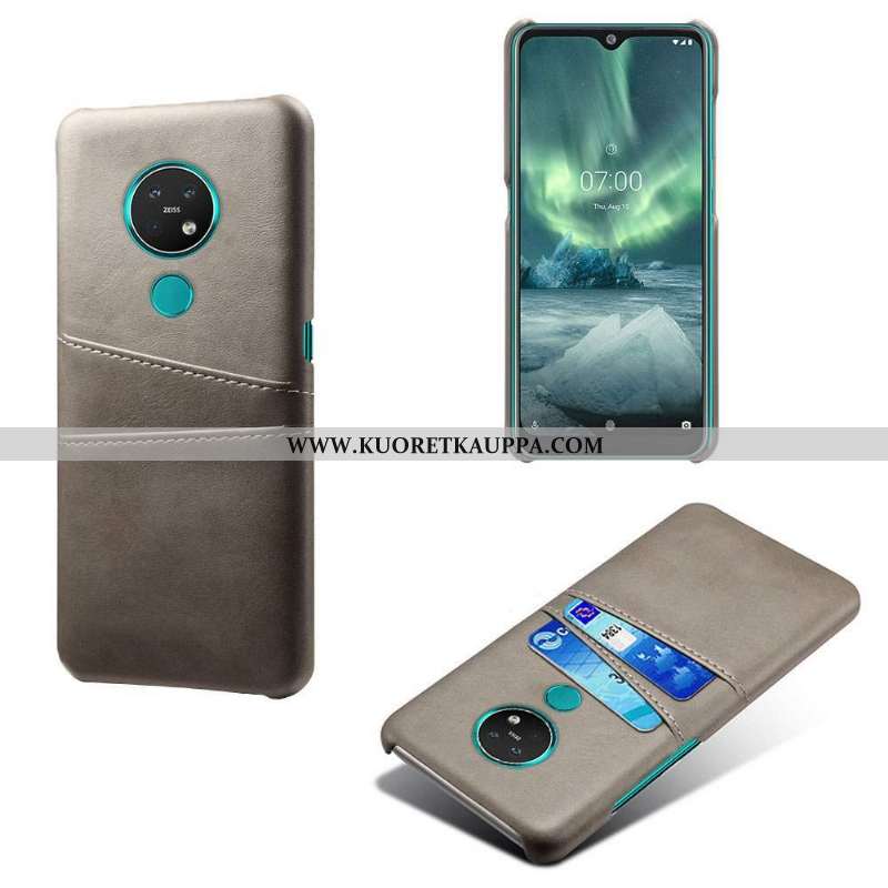 Kuori Nokia 6.2, Kuoret Nokia 6.2, Kotelo Nokia 6.2 Nahka Kukkakuvio Jauhe Pieni Pinkki