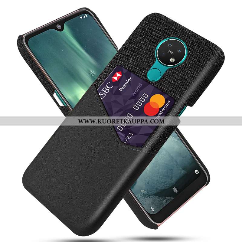 Kuori Nokia 6.2, Kuoret Nokia 6.2, Kotelo Nokia 6.2 Suojaus Nahka Valo Kova Punainen