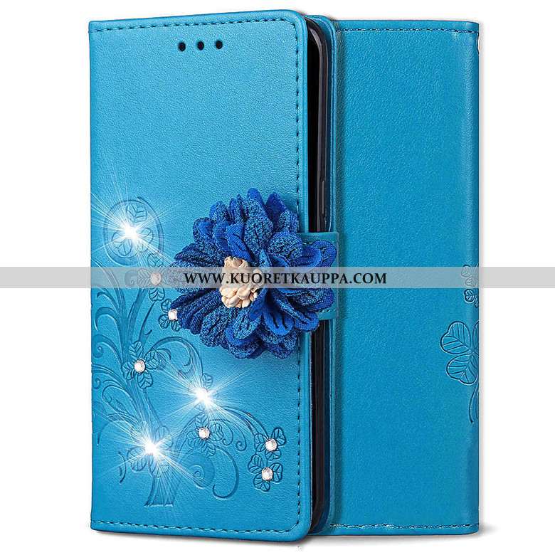 Kuori Nokia 6.2, Kuoret Nokia 6.2, Kotelo Nokia 6.2 Suojaus Nahkakuori Punainen Simpukka