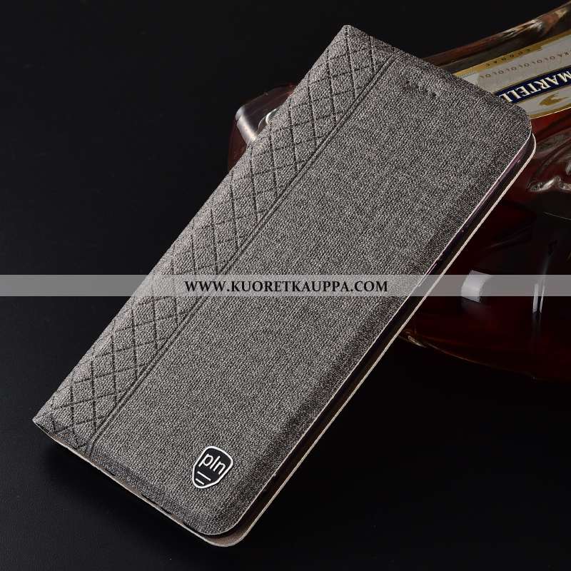 Kuori Nokia 6.2, Kuoret Nokia 6.2, Kotelo Nokia 6.2 Suojaus Pellava All Inclusive Harmaa