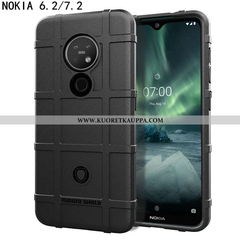 Kuori Nokia 6.2, Kuoret Nokia 6.2, Kotelo Nokia 6.2 Suojaus Suuntaus Magneettinen Auto Mustat