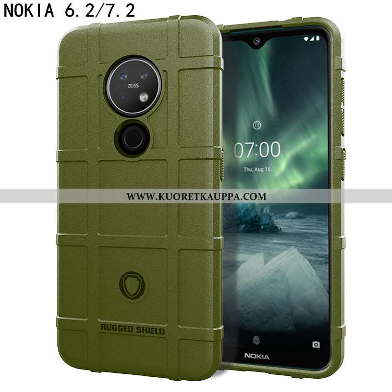 Kuori Nokia 6.2, Kuoret Nokia 6.2, Kotelo Nokia 6.2 Suojaus Suuntaus Magneettinen Auto Mustat