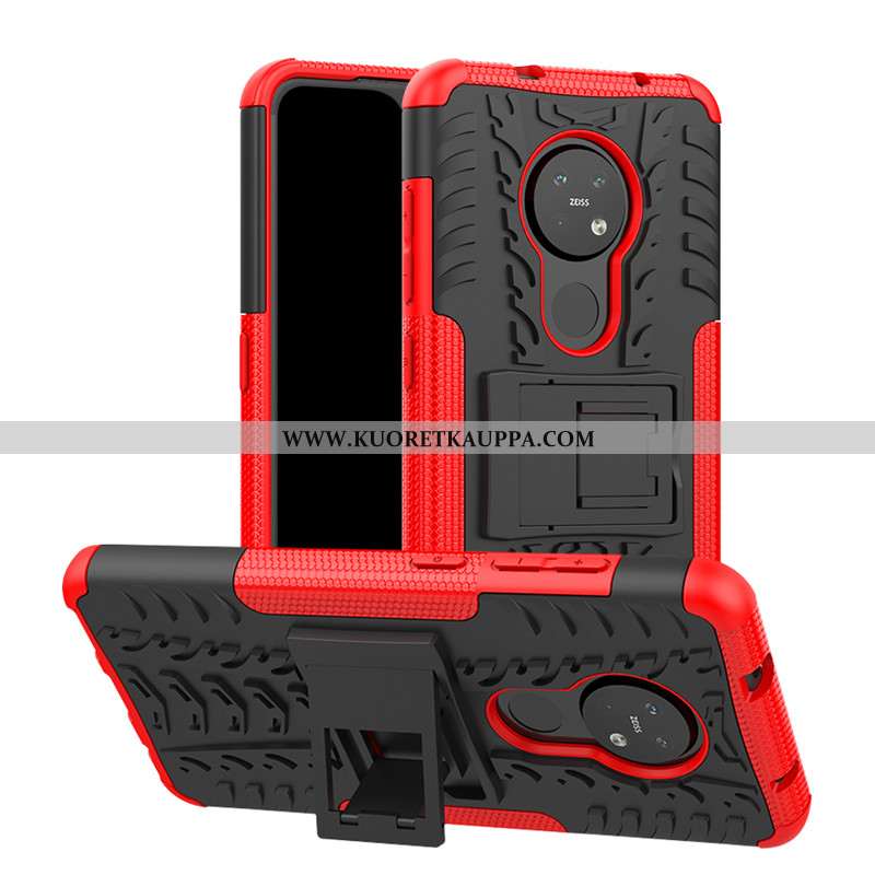 Kuori Nokia 6.2, Kuoret Nokia 6.2, Kotelo Nokia 6.2 Suojaus Tuki Musta Kova Mustat