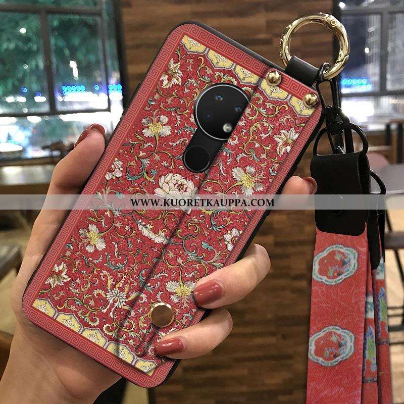 Kuori Nokia 6.2, Kuoret Nokia 6.2, Kotelo Nokia 6.2 Suuntaus Pehmeä Neste Tuuli Keltainen Puhelimen 