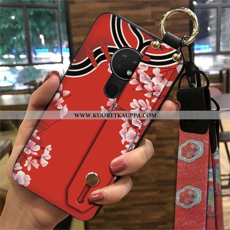 Kuori Nokia 6.2, Kuoret Nokia 6.2, Kotelo Nokia 6.2 Suuntaus Pehmeä Neste Tuuli Keltainen Puhelimen 