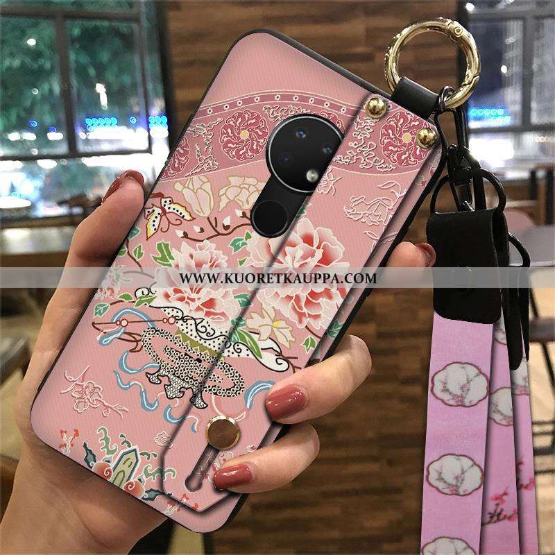 Kuori Nokia 6.2, Kuoret Nokia 6.2, Kotelo Nokia 6.2 Suuntaus Pehmeä Neste Tuuli Keltainen Puhelimen 