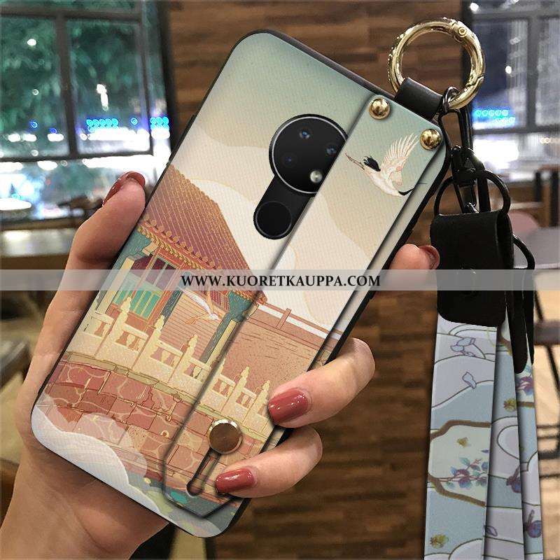 Kuori Nokia 6.2, Kuoret Nokia 6.2, Kotelo Nokia 6.2 Suuntaus Pehmeä Neste Tuuli Keltainen Puhelimen 