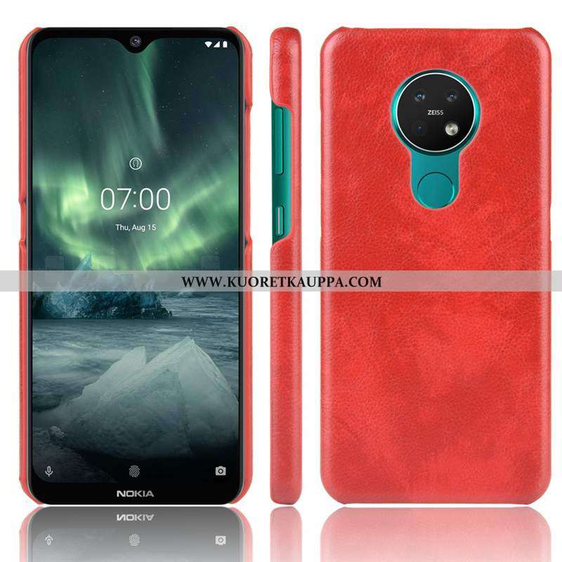 Kuori Nokia 6.2, Kuoret Nokia 6.2, Kotelo Nokia 6.2 Valo Suojaus Kova Puhelimen Pesty Suede Ruskea
