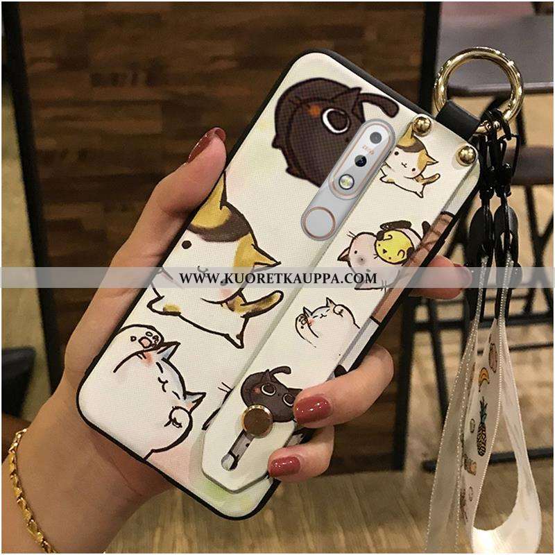 Kuori Nokia 7.1, Kuoret Nokia 7.1, Kotelo Nokia 7.1 Ihana Suuntaus Tuki Puhelimen Keltainen Keltaise